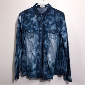 Denim Button-Down